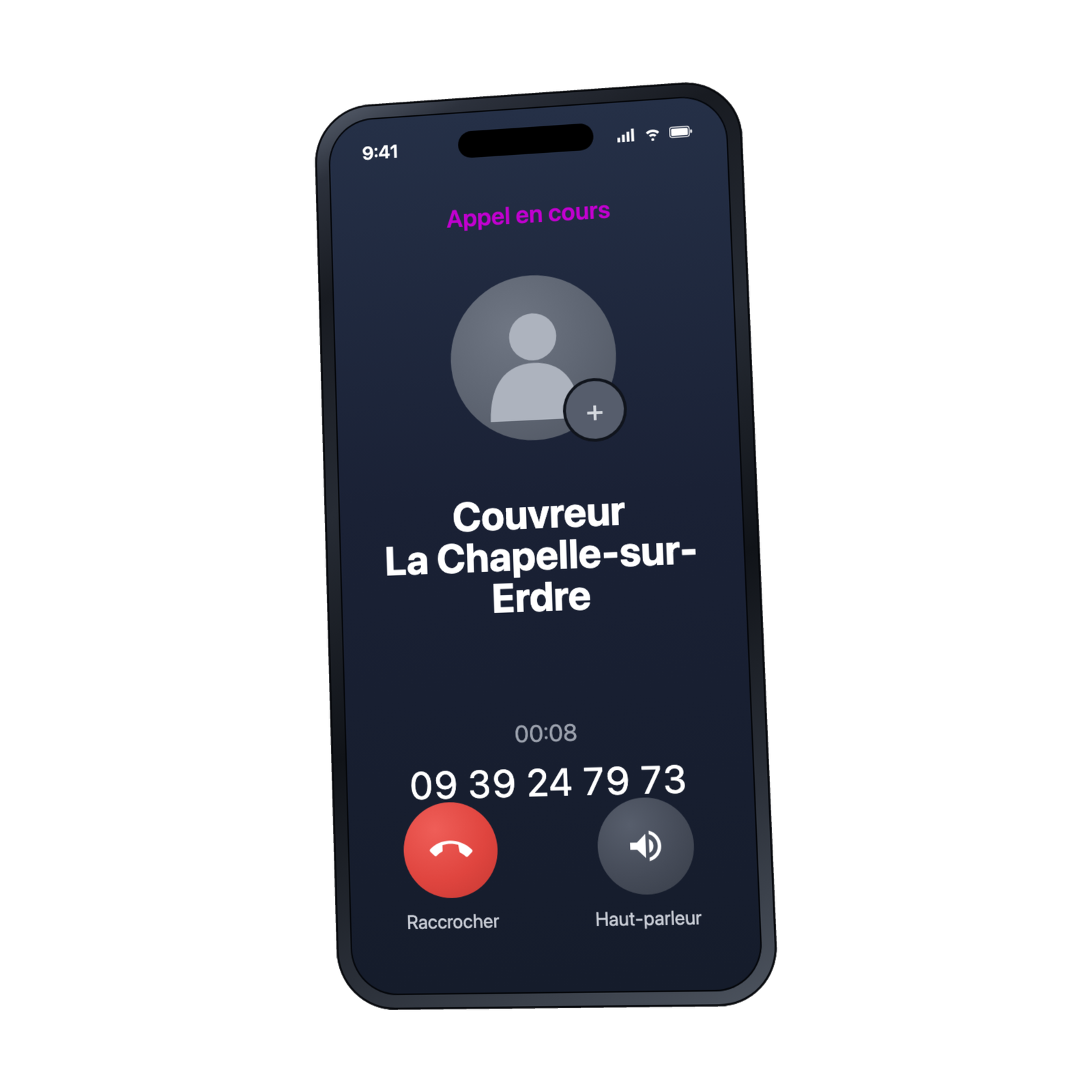 Contact immédiat